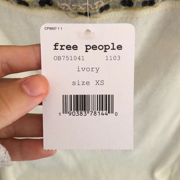 Free People High Tides Bell Sleeve Top - Picture 4 of 4